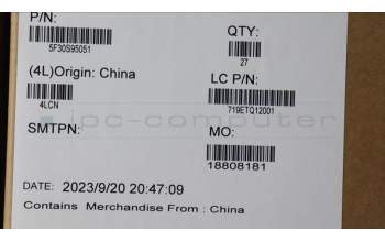 Lenovo 5F30S95051 FINGER_PRT FP BD L 83ES