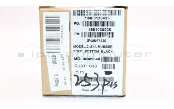 Lenovo FOOT Foot Rubber C 80X8 Onyx Black pour Lenovo Yoga 520-14IKB (80X8/80YM)