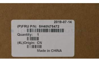 Lenovo 5H40N75472 HEATSINK Thermal Module W 80VT UMA I3
