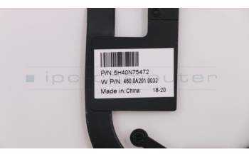 Lenovo 5H40N75472 HEATSINK Thermal Module W 80VT UMA I3