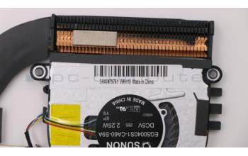Lenovo 5H40N79761 HEATSINK Thermal Module C 80XC W/Fan DIS