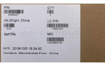 Lenovo 5H40R34277 THERMALMODULE UMA L81D2