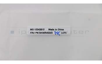 Lenovo 5H40R45323 HEATSINK Heatsink L 81FV DIS 60HZ 1050TI