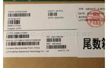Lenovo 5H40S20288 HEATSINK Heatsink L 81LH UMA WEIHONG