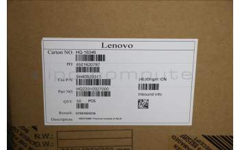 Lenovo 5H40S20317 HEATSINK Thermal module H 82L9 FCN