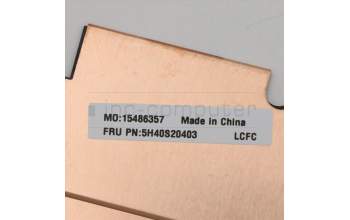 Lenovo 5H40S20403 HEATSINK Thermal module L82N3 WH