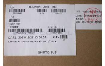 Lenovo 5H40S20446 HEATSINK Thermal module L 82QY WEIHONG