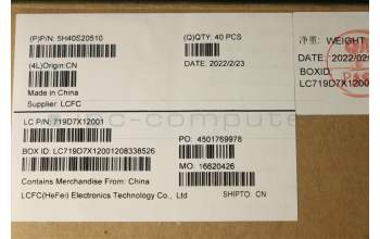 Lenovo 5H40S20510 HEATSINK Heatsink L 82TU WEIHONG