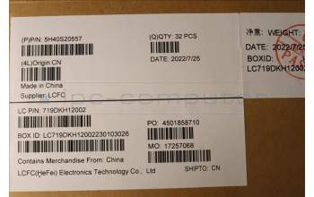 Lenovo 5H40S20557 HEATSINK HEATSINK L 82QC TAISOL