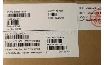 Lenovo 5H40S20586 HEATSINK Heatsink L 82SV AVC