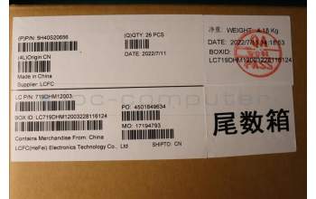 Lenovo 5H40S20656 HEATSINK Heatsink L82TK DIS Taisol