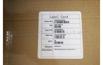 Lenovo 5H40S20671 HEATSINK Heatsink H 82SN DIS HY