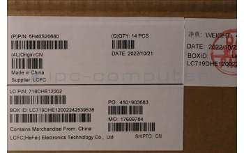 Lenovo 5H40S20680 HEATSINK Heatsink L 21EK WEIHONG