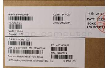 Lenovo 5H40S20681 HEATSINK Heatsink L 21EK AVC