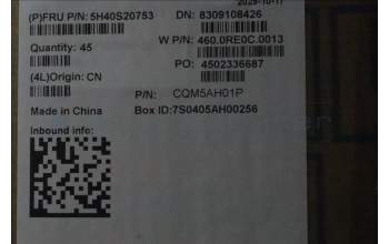 Lenovo 5H40S20753 HEATSINK Thermal module W 82R9 KIPO TPD