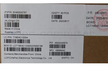 Lenovo 5H40S20767 HEATSINK Heatsink L 82XA FANLESS AVC