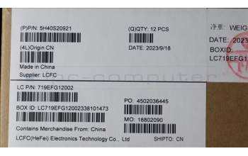 Lenovo 5H40S20921 HEATSINK Heatsink L 83AR DIS TAISOL