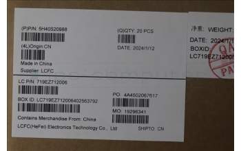 Lenovo 5H40S20988 HEATSINK HEATSINK L83D4 RTX4050 WEIHONG