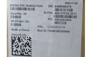 Lenovo 5H40S21024 HEATSINK Heatsink W21KH P28H45 KIPO Plus