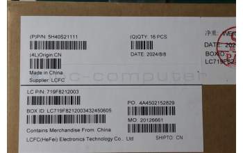 Lenovo 5H40S21111 HEATSINK HEATSINK L 83E7 IRU TAISOL