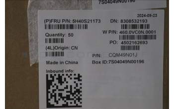 Lenovo 5H40S21173 HEATSINK Heatsink W 83J2 HY