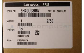 Lenovo 5H40U93067 HEATSINK Thermal Module DIS HS