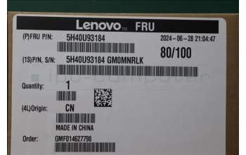 Lenovo 5H40U93184 HEATSINK M2 2280 SSD Heatsink, TSL