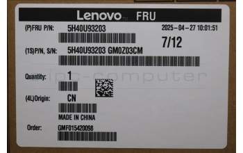 Lenovo 5H40U93203 HEATSINK P7 330W CPU cooler FXN