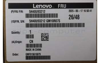 Lenovo 5H40U93212 Tiny11 I L6.5 35W Cooler