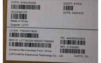 Lenovo 5H40U93232 HEATSINK FRU ARL-HX 150W Cooler, AVC