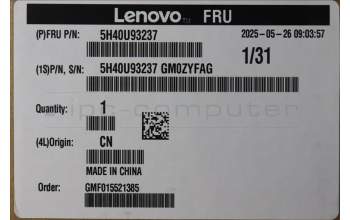 Lenovo 5H40U93237 HEATSINK Neo Ultra2 65W Heatsink, DWPH