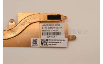 Lenovo 5H40W65019 HEATSINK CPU heatsink w/o fan,WWAN,HY
