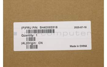 Lenovo 5H40X63316 HEATSINK HSINK FOR T550 PCH