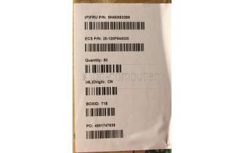 Lenovo 5H40X63369 HEATSINK MOS SINK-REAR (Intel), ECS