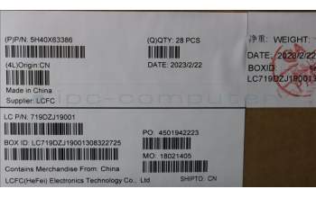 Lenovo 5H40X63386 HEATSINK HSINK FOR T580 I/A SSD