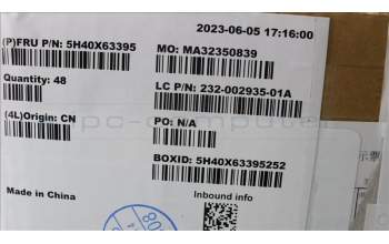 Lenovo 5H40X63395 HEATSINK AVC Tiny Neo H45 HS