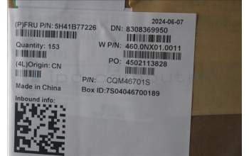 Lenovo 5H41B77226 HEATSINK FRU ASSY THERMAL 500wG3 PINDAI