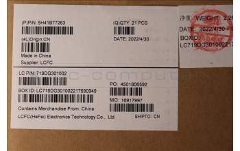 Lenovo 5H41B77263 HEATSINK FRU JE442_UMA_THM_ASSY A.2 WEIH