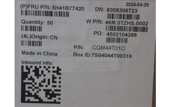 Lenovo 5H41B77420 HEATSINK Fenrir 3 CS ASSY UMA THM PEAK