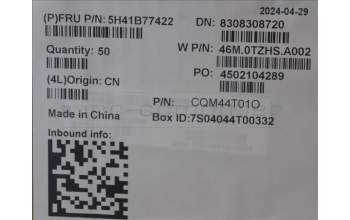 Lenovo 5H41B77422 HEATSINK Fenrir 3 YG ASSY UMA THM PEAK