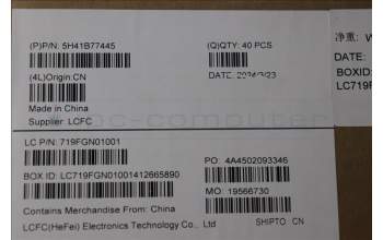 Lenovo 5H41B77445 HEATSINK FRU LE460_UMA_THM_ASSY  WEIHONG