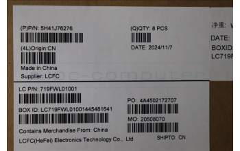 Lenovo 5H41J76276 HEATSINK CPU heatsink,w/fan,AVC