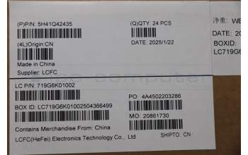 Lenovo 5H41Q42435 HEATSINK CPU heatsink,w/o fan,AVC