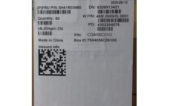 Lenovo 5H41R03480 HEATSINK Abby Intel FRU UMA THERMAL PEAK