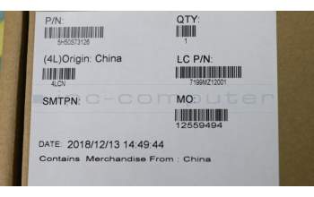 Lenovo 5H50S73126 HINGE Hinge L 81EQ IG W/Soundbar/UHD eDP