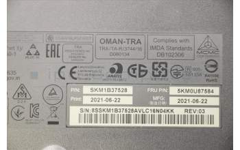 Lenovo 5KM0U87584 Keyboard_Mouse,2.4G,Arabic,Black,Non_Backlight