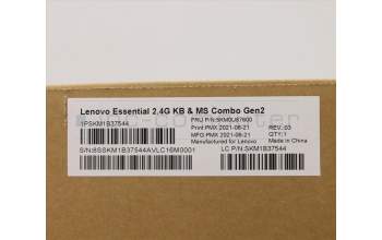 Lenovo 5KM0U87600 KYB_MOUSE Primax R71_G2 2.4G BKG HU