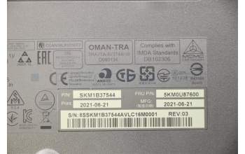 Lenovo 5KM0U87600 KYB_MOUSE Primax R71_G2 2.4G BKG HU