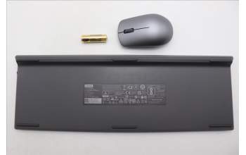 Lenovo 5KM0U88226 Keyboard_Mouse, Wireless, Portuguese, Luna Grey