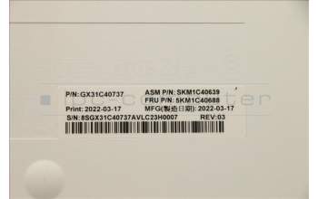 Lenovo 5KM1C40688 KYB_MOUSE Primax R71_G2 2.4G WTG LA_SP